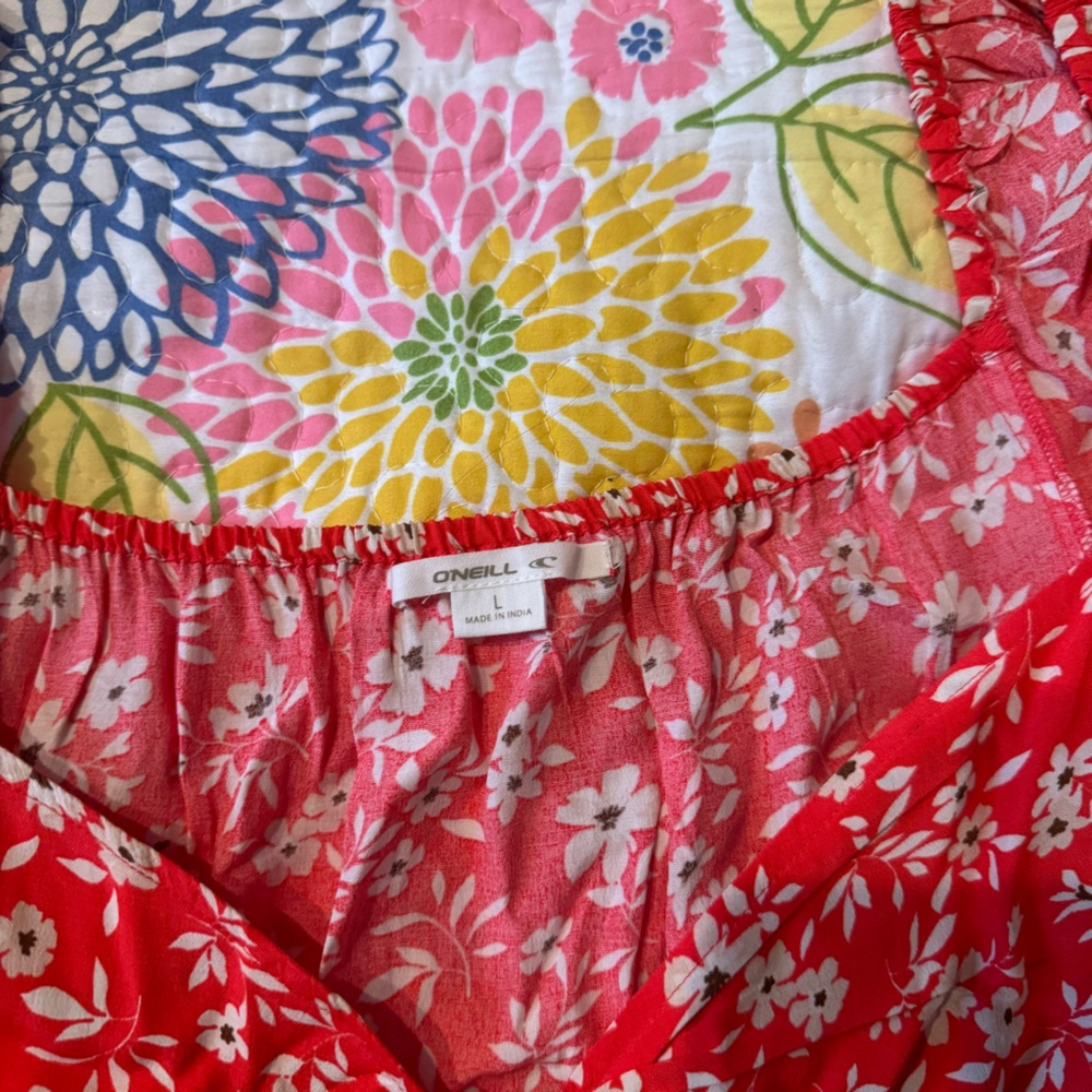 NWOT large o’Neill floral dress - Picture 3 of 6